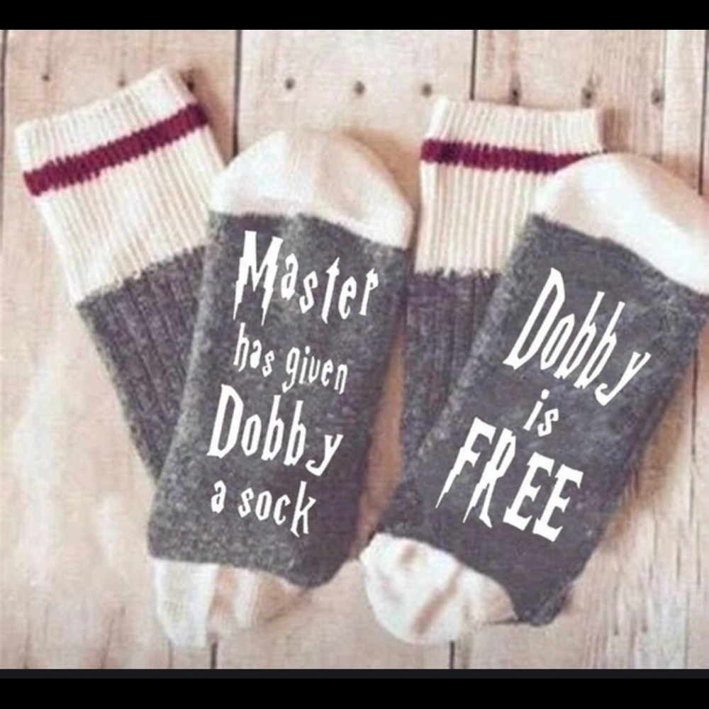 ⚡️*LAST PAIR* Hilarious Harry Potter Socks - Picture 2 of 8